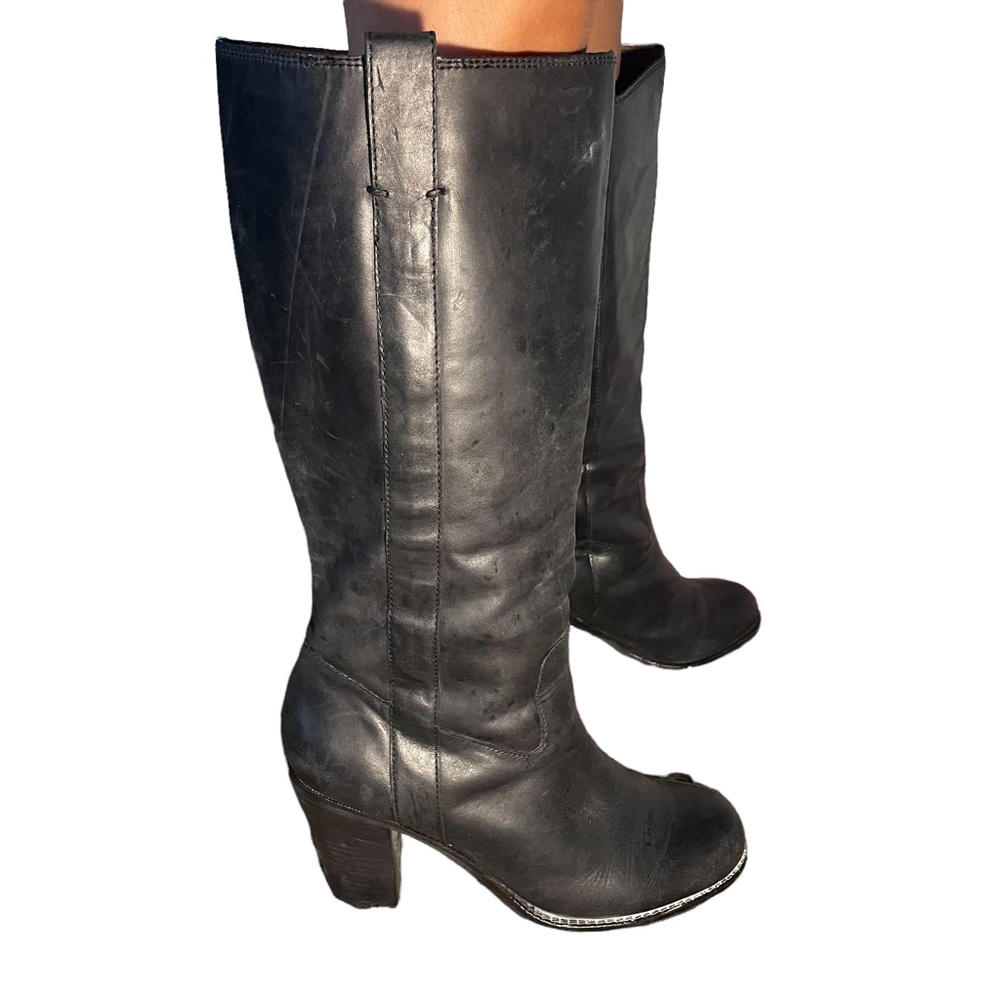 Lucky Brand leather knee high boot size 10